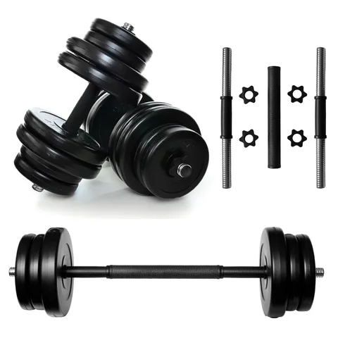Гантелі + з'єднювач NEO-SPORT - 32 кг (2x16 кг)