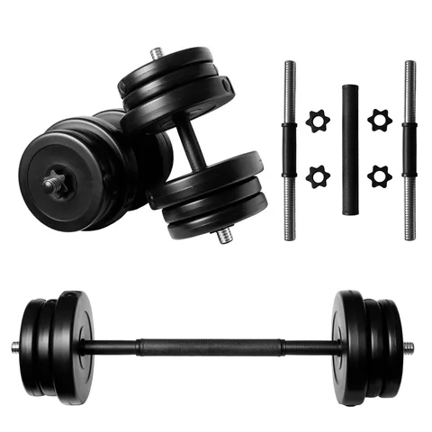 Гантелі + з'єднювач NEO-SPORT - 42 кг (2x21 кг)
